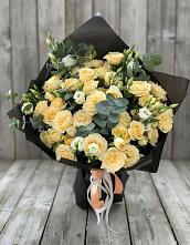 Букет цветов из:  Розы и Лизиантусы #REPLACE_PRED# Мелехово