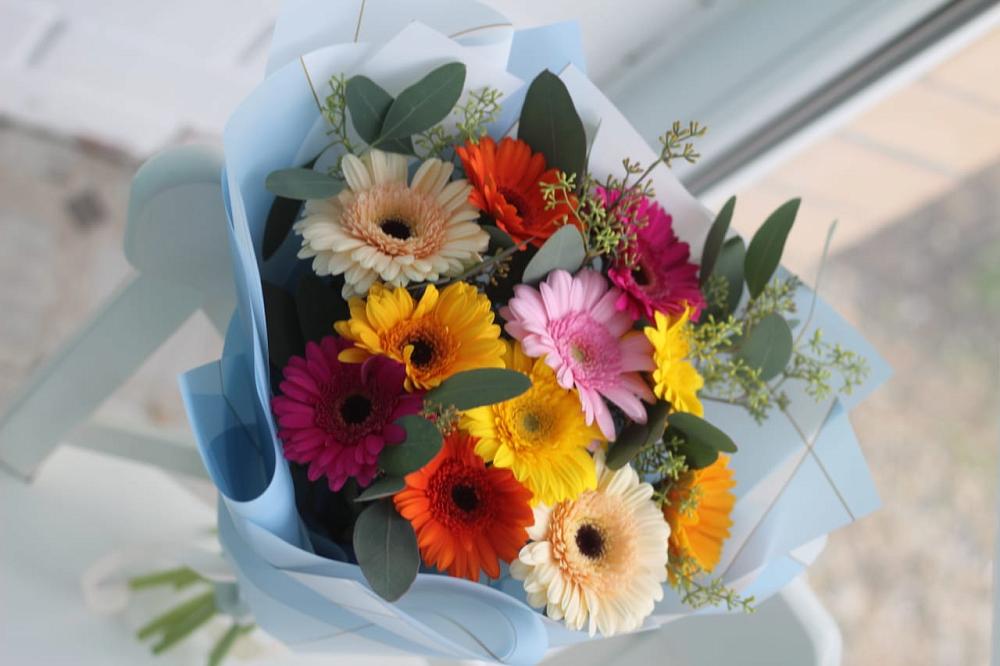 Букет цветов из: Герберы в Мелехово