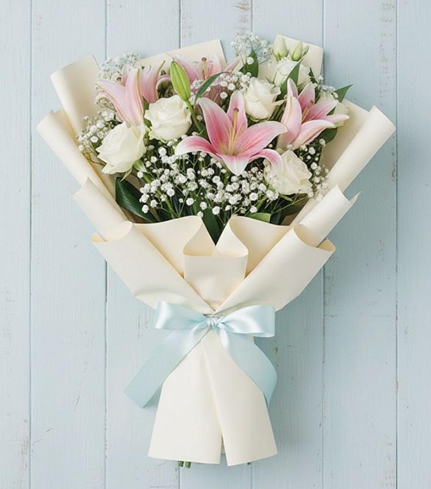 Букет цветов из: Лилии в Мелехово