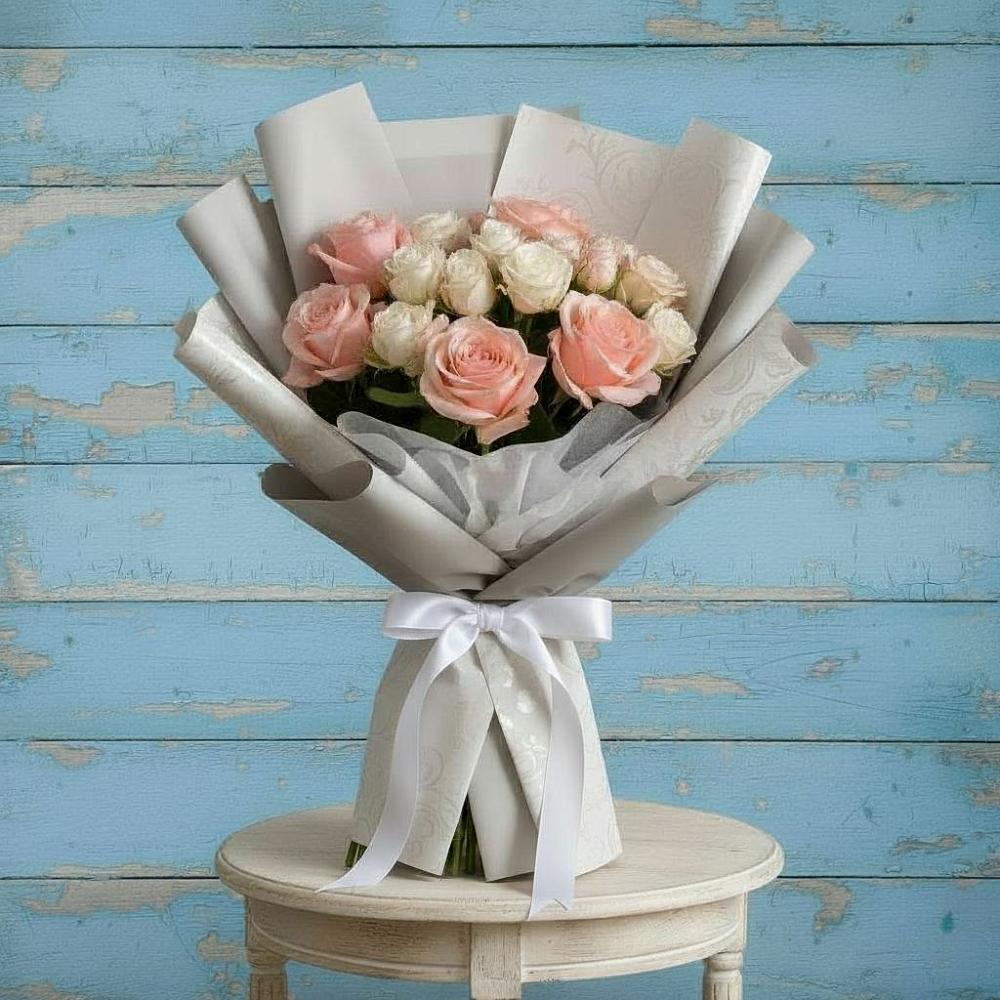 Букет цветов из: Розы в Мелехово