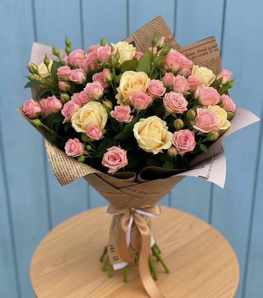 Букет цветов из: Розы в Мелехово