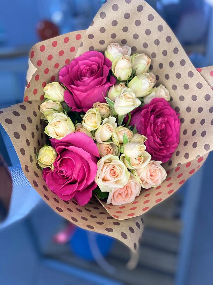 Букет цветов из: Розы в Мелехово