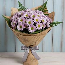 Букет цветов из:  Хризантемы #REPLACE_PRED# Мелехово