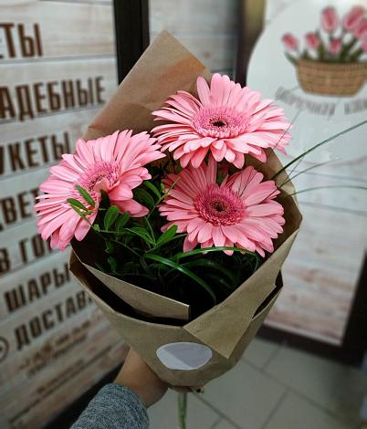 Букет цветов из: Герберы в Мелехово
