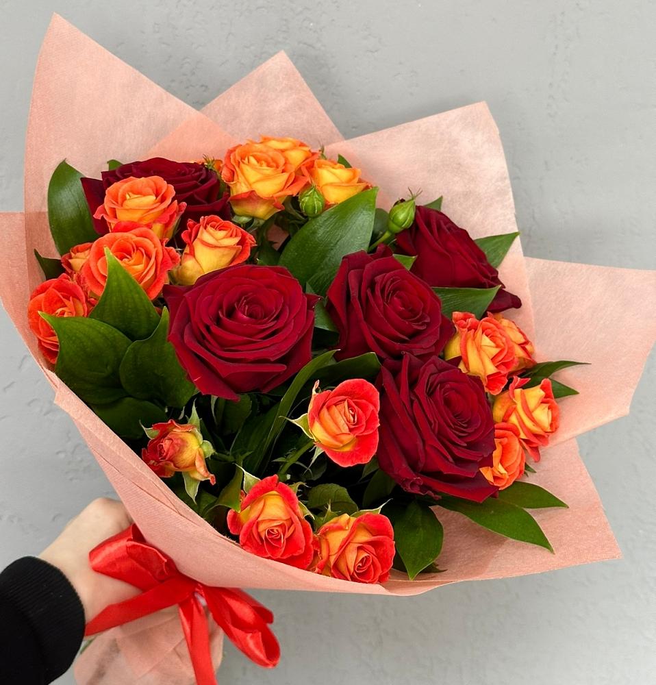 Букет Любовь и восторг в Мелехово