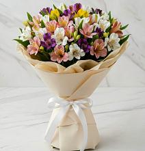 Букет цветов из:  Альстромерии #REPLACE_PRED# Мелехово