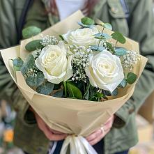 Букет цветов из:  Розы в Мелехово