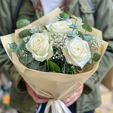 Букет Нежные грёзы в Мелехово Букет цветов из: Розы в Мелехово