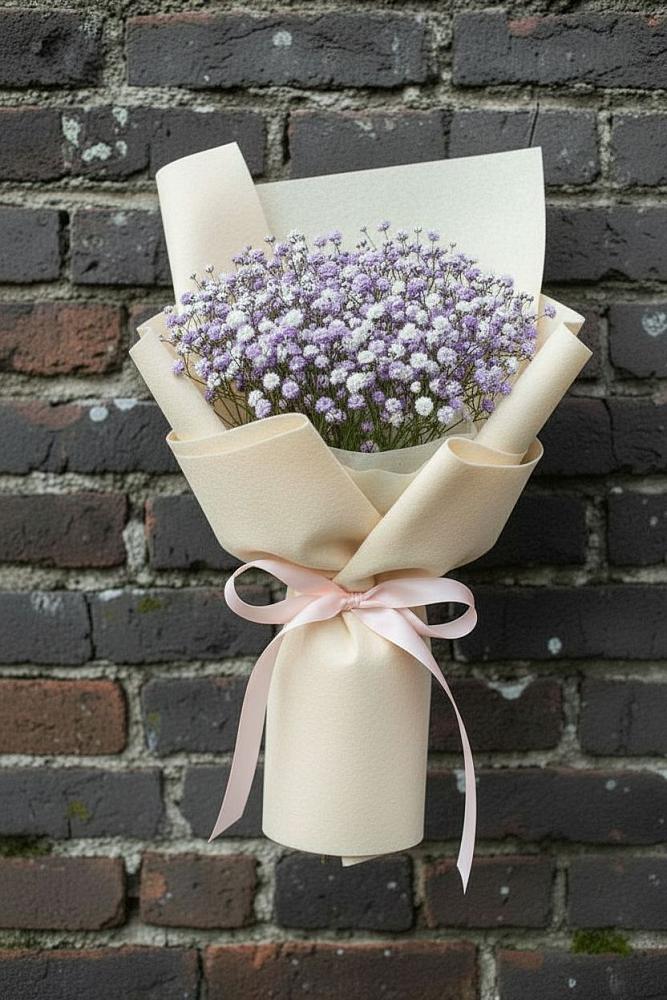 Букет цветов из: Гипсофила в Мелехово