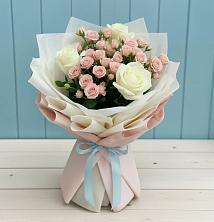 Букет цветов из:  Розы в Мелехово