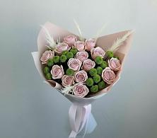 Букет цветов из:  Розы и Хризантемы #REPLACE_PRED# Мелехово