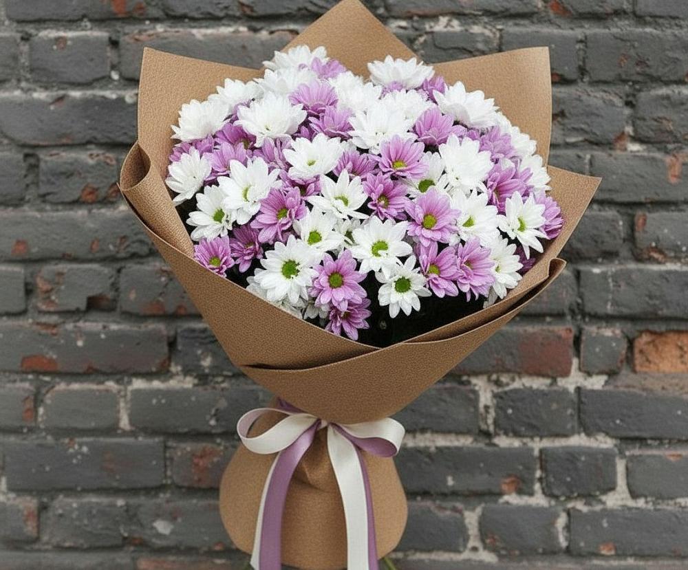 Букет цветов из: Хризантемы в Мелехово