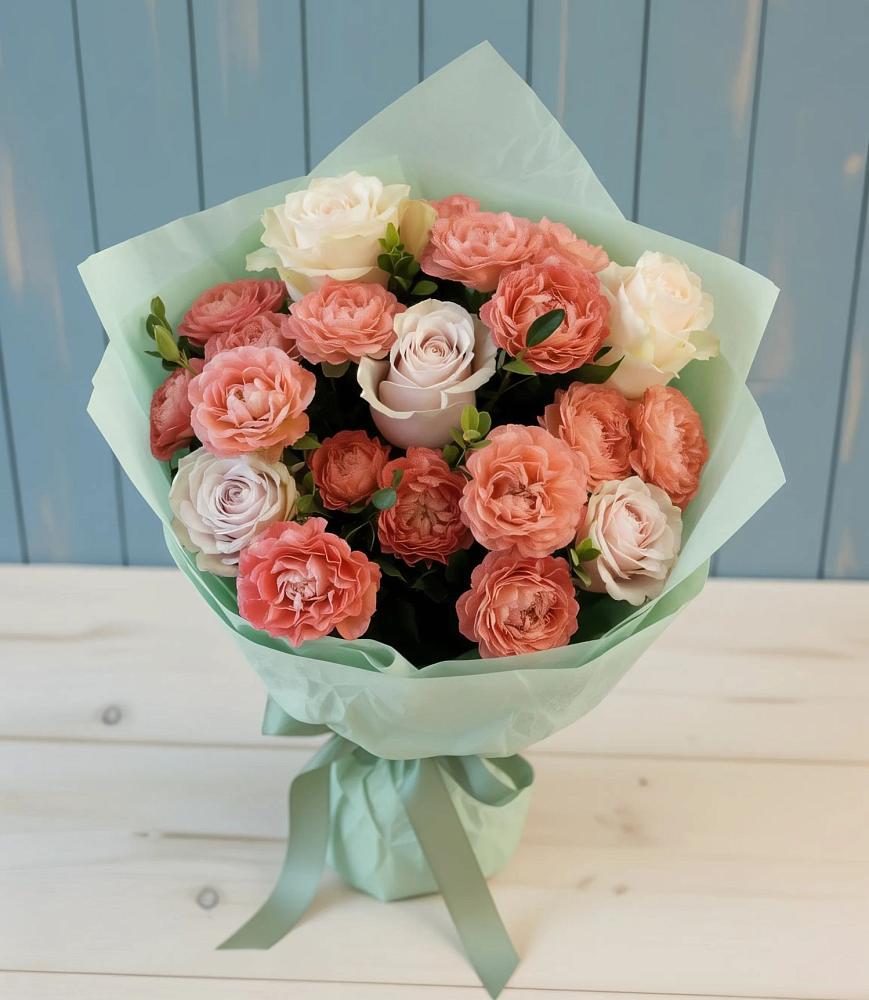 Букет цветов из: Розы в Мелехово