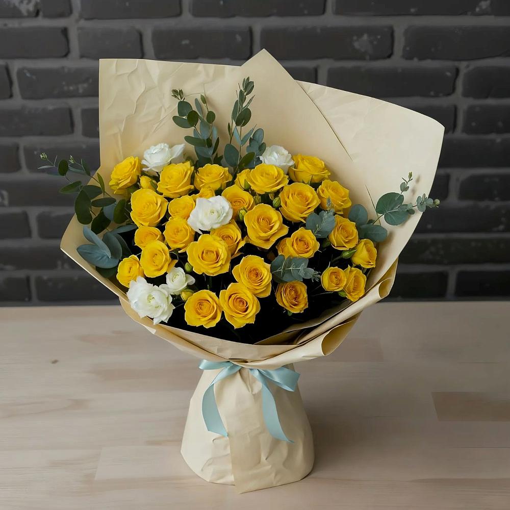 Букет цветов из: Розы в Мелехово