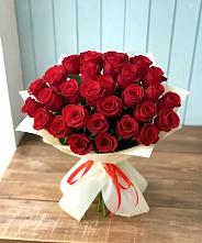 Букет 29 Красных роз в Мелехово