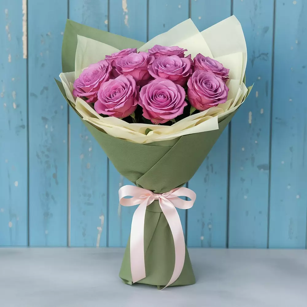 Букет Розы Фёрст Леди в Мелехово