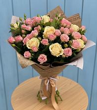 Букет цветов из:  Розы в Мелехово