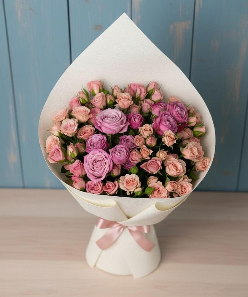 Букет цветов из: Розы в Мелехово