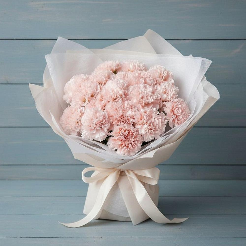 Букет цветов из: Гвоздики в Мелехово