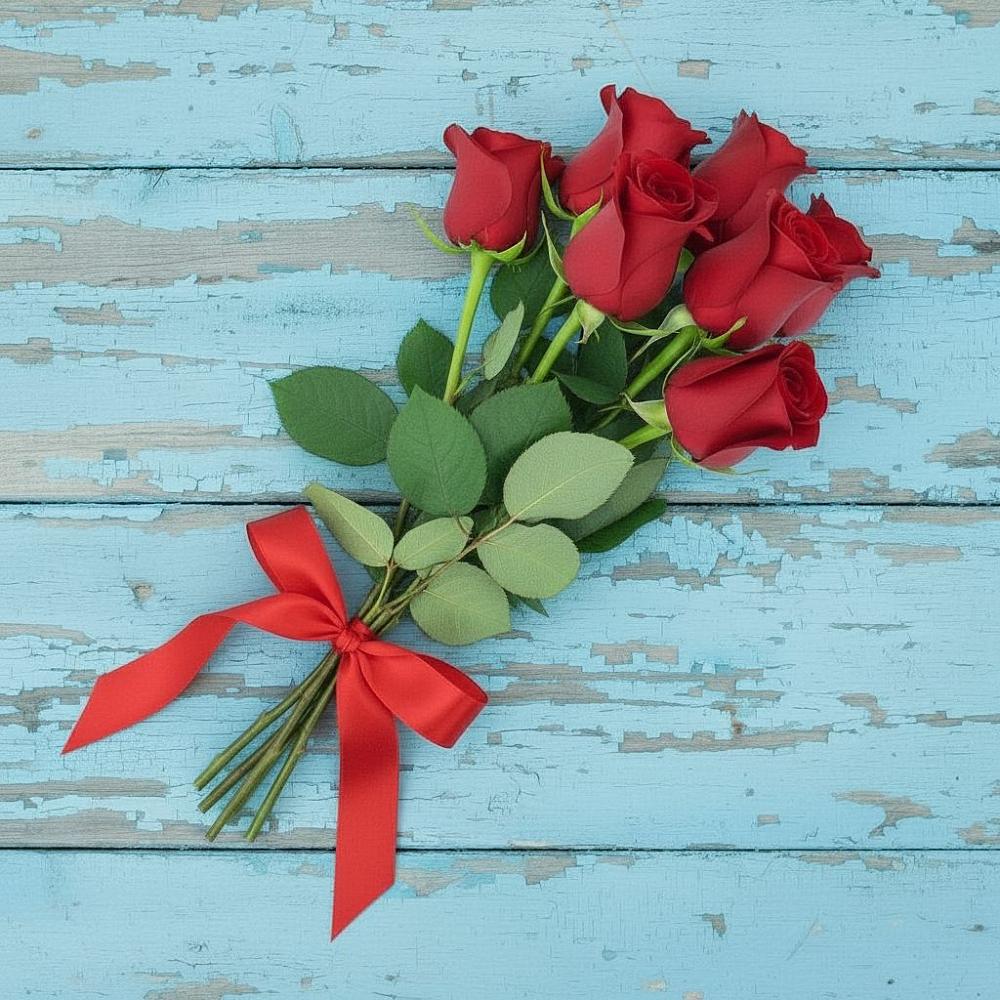 Букет Красные розы в Мелехово