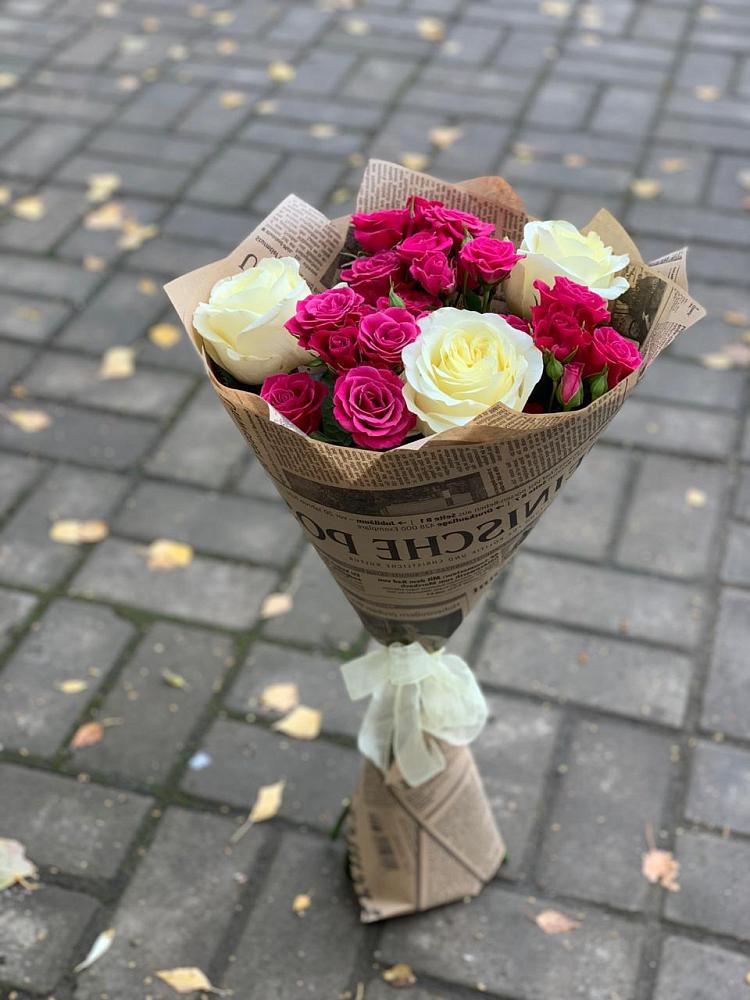 Букет цветов из: Розы в Мелехово