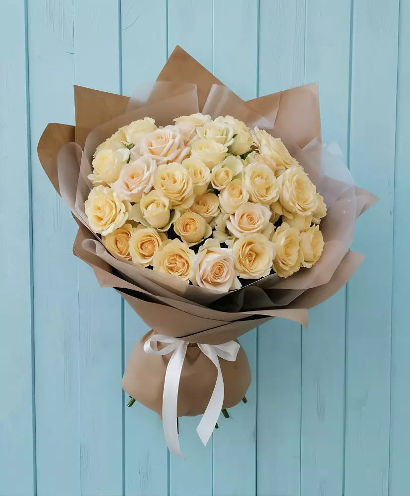 Букет Кремовое облако в Мелехово